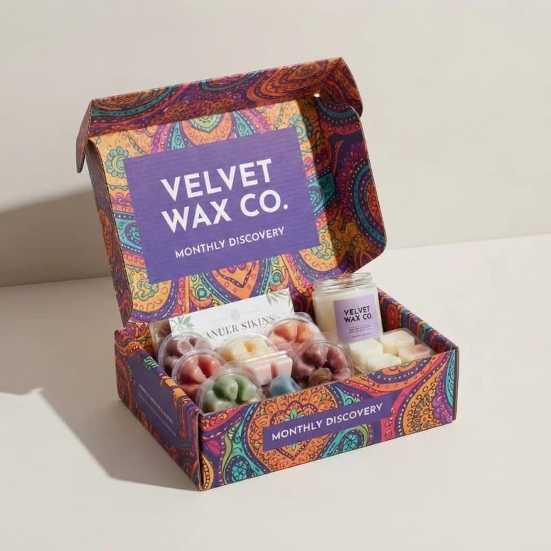 Candle subscription boxes