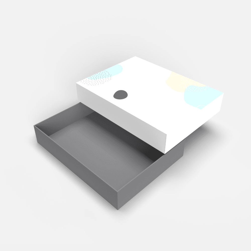 Lift-off lid rigid box