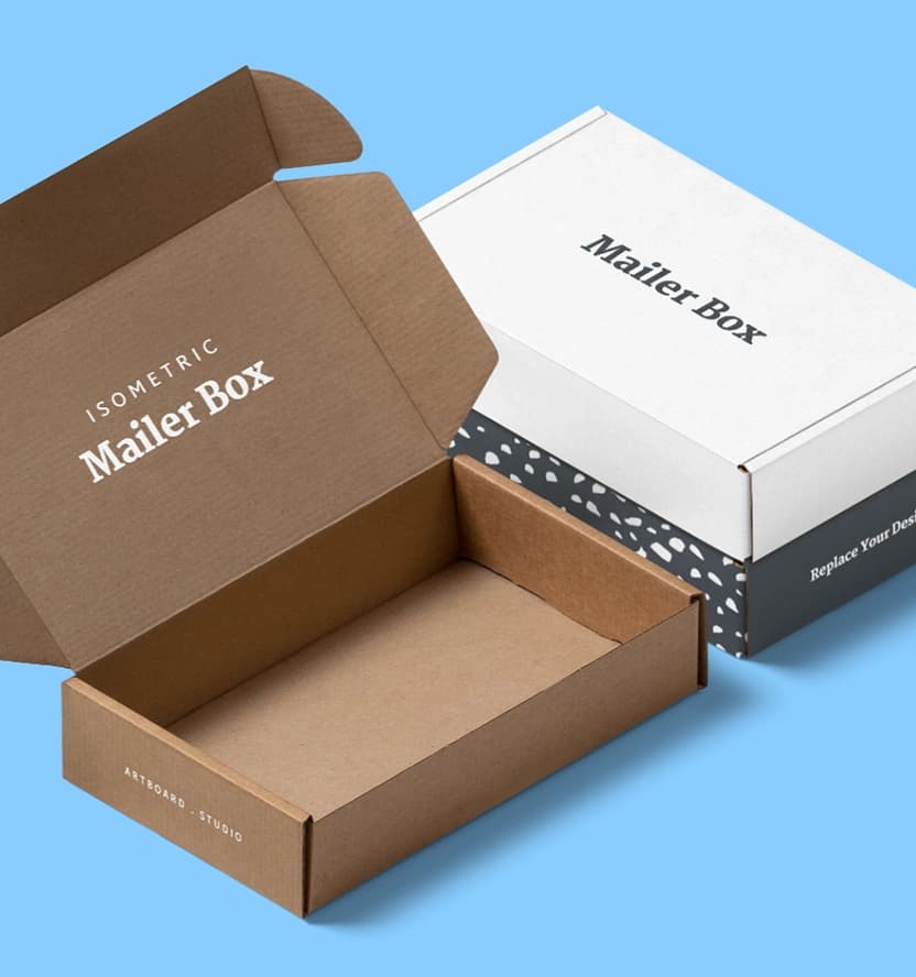 Custom corrugated mailer box