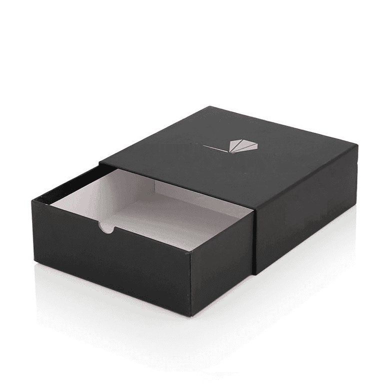 Rigid Drawer Box with Thumb Notch