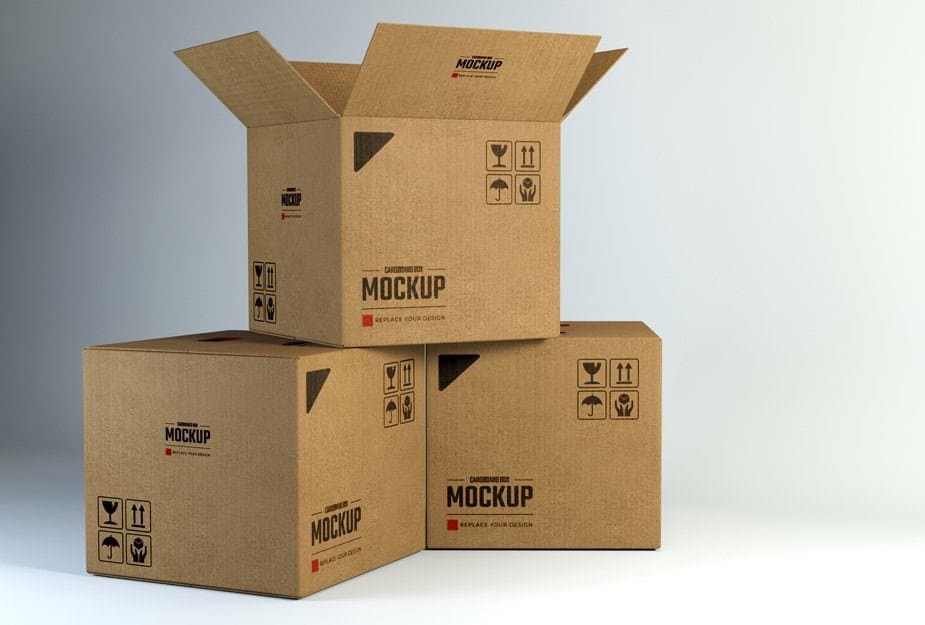Custom printed corrugated boxes