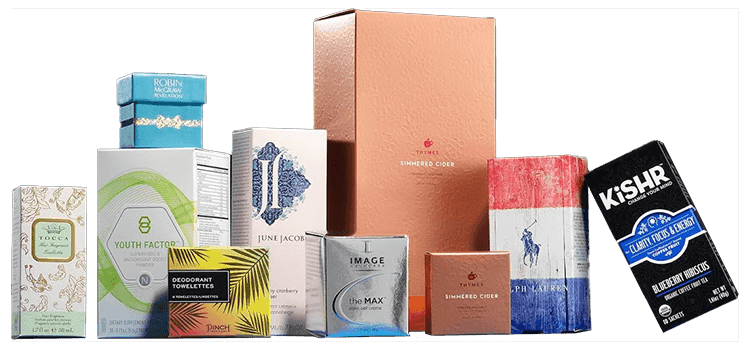 Folding carton boxes