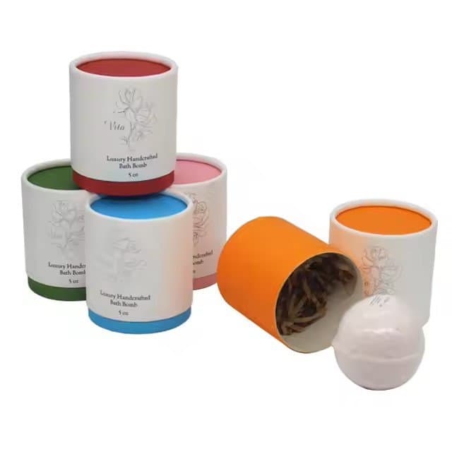 Bath bomb tubes