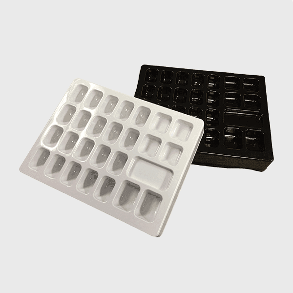 Custom plastic box inserts
