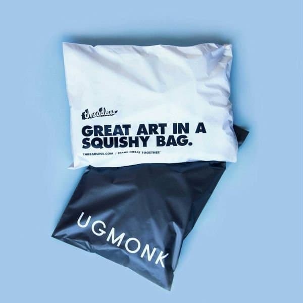 Custom poly mailers shipping bags