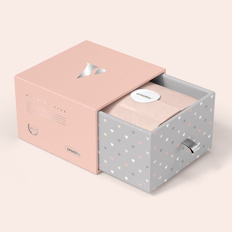 Rigid drawer soap boxes