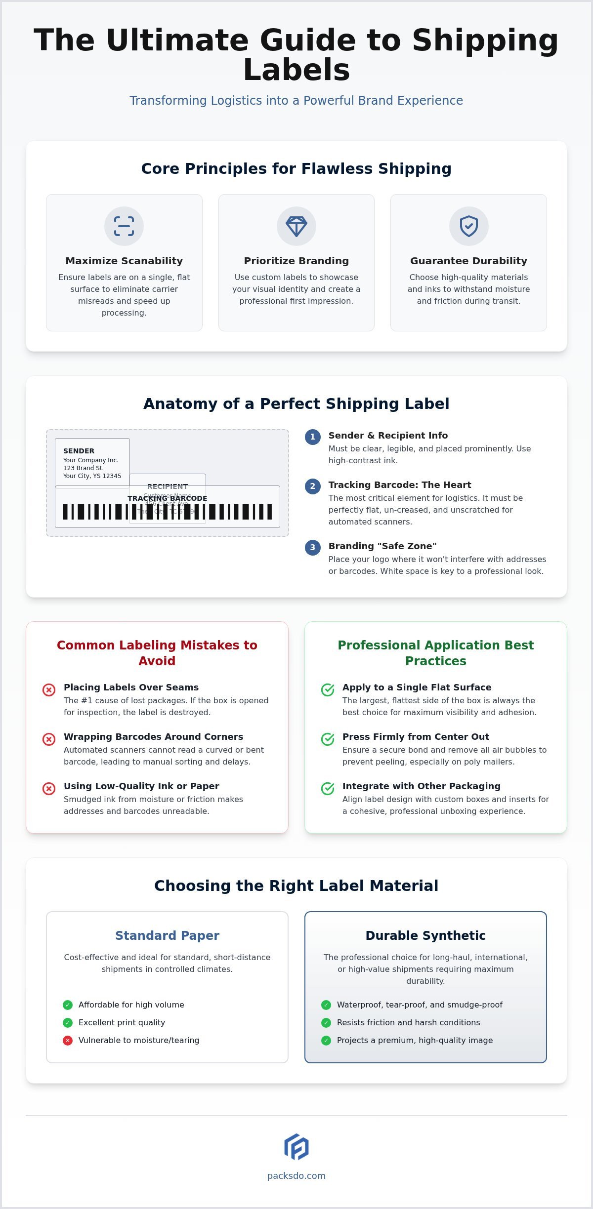 How to Label Shipping Boxes for Branding and Efficiency