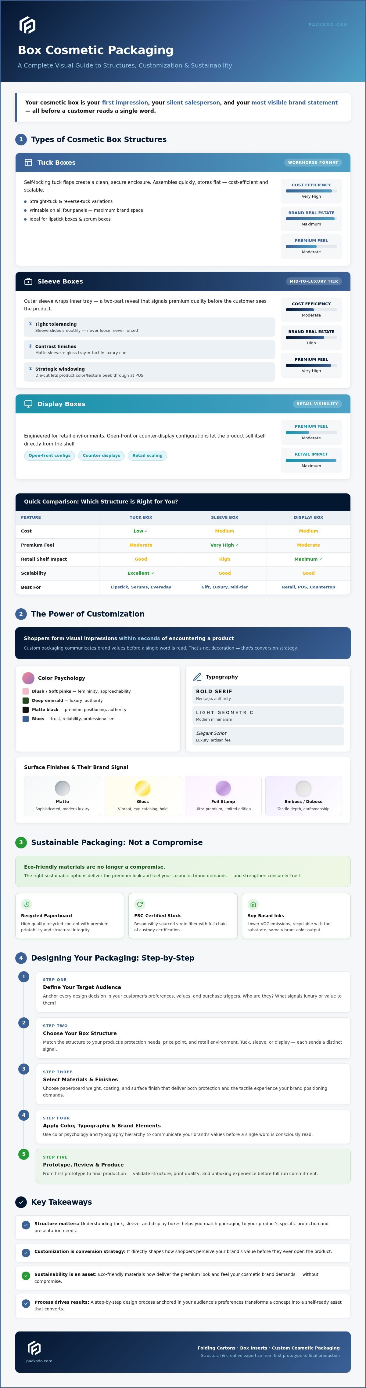 The Complete Guide to Box Cosmetic Packaging in 2026